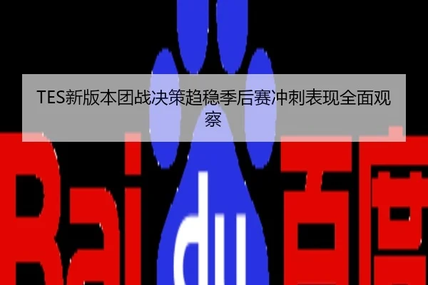 TES新版本团战决策趋稳季后赛冲刺表现全面观察